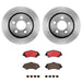 Brembo Brembo Disc Brake Pad and Rotor Kits KT00782 Autofit