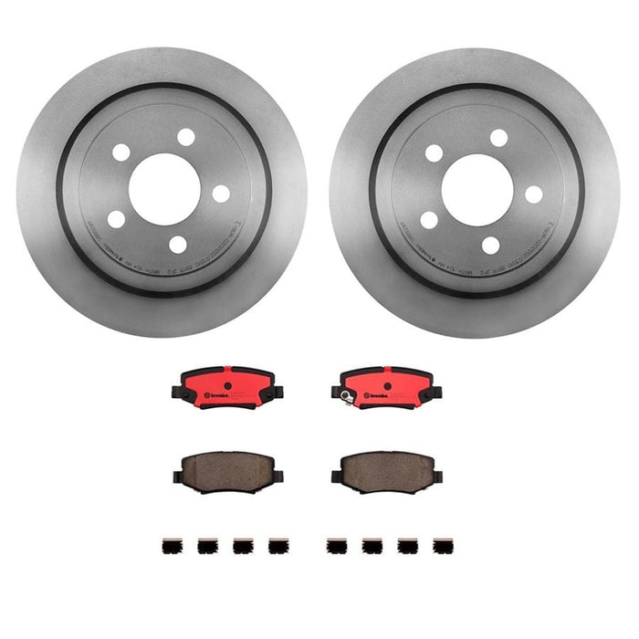 Brembo Brembo Disc Brake Pad and Rotor Kits KT00783 Autofit