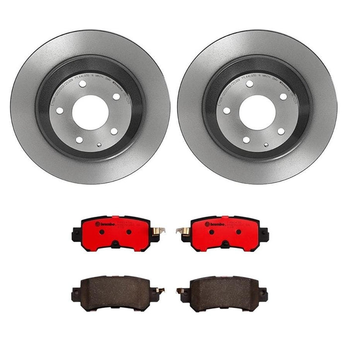 Brembo Brembo Disc Brake Pad and Rotor Kits KT00785 Autofit