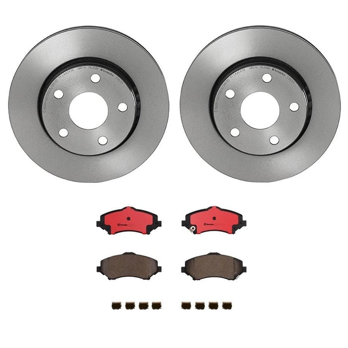 Brembo Brembo Disc Brake Pad and Rotor Kits KT00786 Autofit