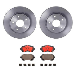 Brembo Brembo Disc Brake Pad and Rotor Kits KT00792 Autofit