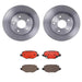 Brembo Brembo Disc Brake Pad and Rotor Kits KT00793 Autofit