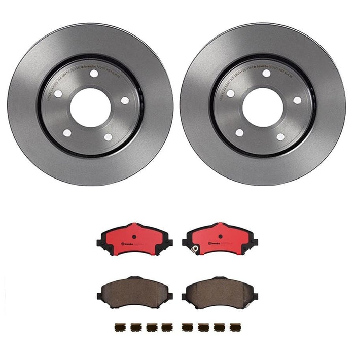 Brembo Brembo Disc Brake Pad and Rotor Kits KT00795 Autofit