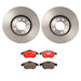 Brembo Brembo Disc Brake Pad and Rotor Kits KT00797 Autofit