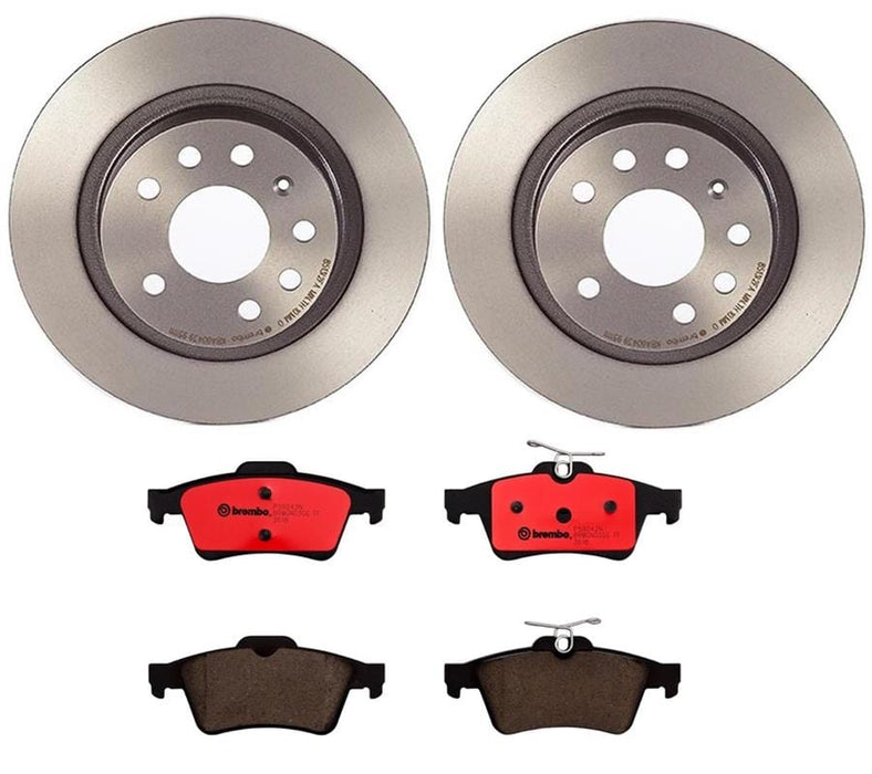 Brembo Brembo Disc Brake Pad and Rotor Kits KT00799 Autofit