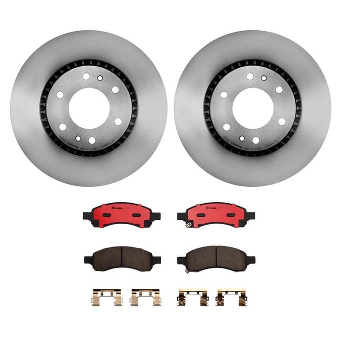 Brembo Brembo Disc Brake Pad and Rotor Kits KT00801 Autofit