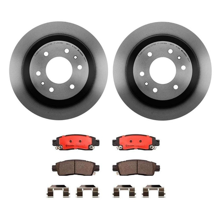 Brembo Brembo Disc Brake Pad and Rotor Kits KT00804 Autofit