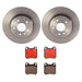 Brembo Brembo Disc Brake Pad and Rotor Kits KT00805 Autofit