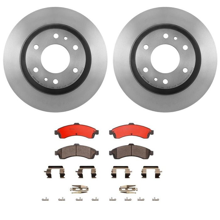 Brembo Brembo Disc Brake Pad and Rotor Kits KT00810 Autofit