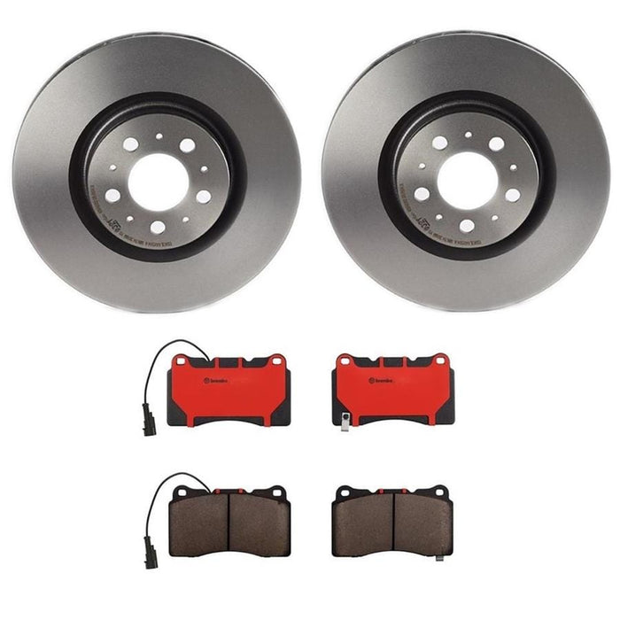 Brembo Brembo Disc Brake Pad and Rotor Kits KT00819 Autofit
