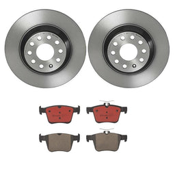 Brembo Brembo Disc Brake Pad and Rotor Kits KT00826 Autofit