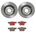 Brembo Brembo Disc Brake Pad and Rotor Kits KT00826 Autofit