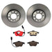 Brembo Brembo Disc Brake Pad and Rotor Kits KT00827 Autofit