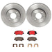 Brembo Brembo Disc Brake Pad and Rotor Kits KT00829 Autofit