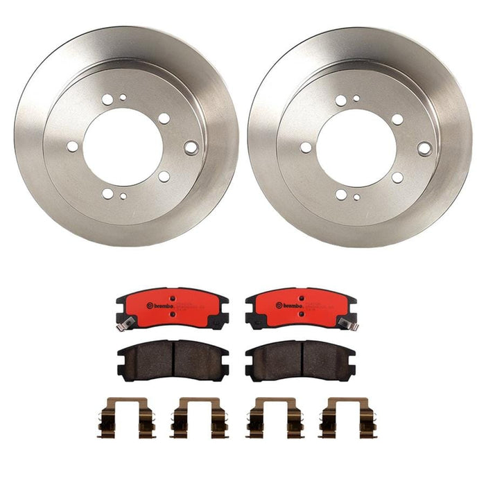 Brembo Brembo Disc Brake Pad and Rotor Kits KT00839 Autofit