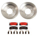 Brembo Brembo Disc Brake Pad and Rotor Kits KT00839 Autofit