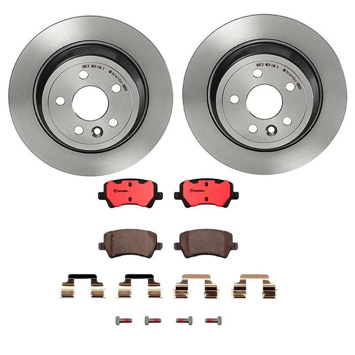Brembo Brembo Disc Brake Pad and Rotor Kits KT00841 Autofit