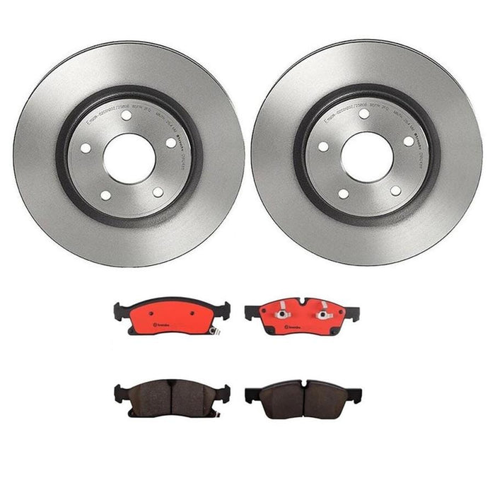 Brembo Brembo Disc Brake Pad and Rotor Kits KT00842 Autofit