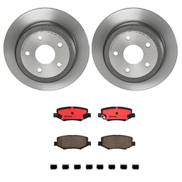 Brembo Brembo Disc Brake Pad and Rotor Kits KT00847 Autofit