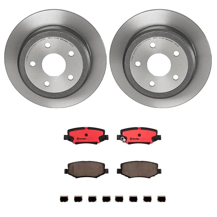 Brembo Brembo Disc Brake Pad and Rotor Kits KT00847 Autofit