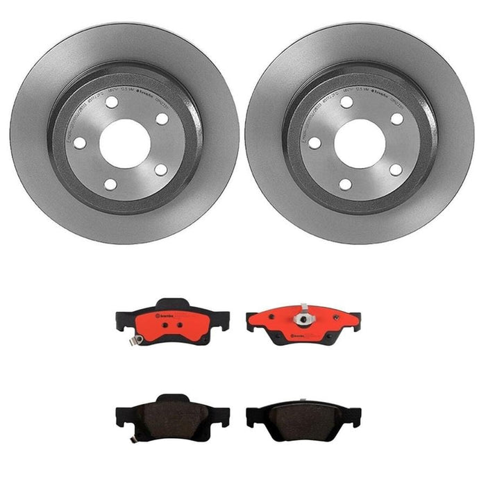 Brembo Brembo Disc Brake Pad and Rotor Kits KT00850 Autofit