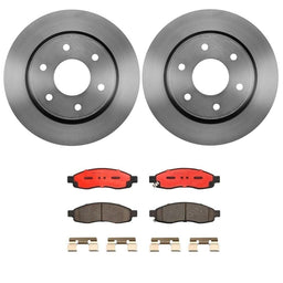 Brembo Brembo Disc Brake Pad and Rotor Kits KT00851 Autofit