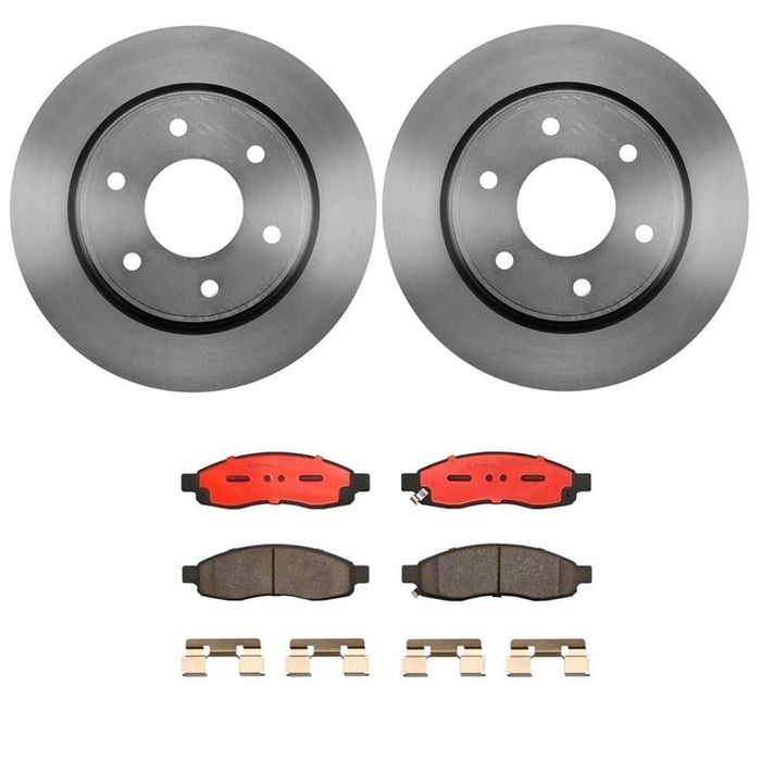 Brembo Brembo Disc Brake Pad and Rotor Kits KT00851 Autofit