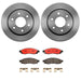 Brembo Brembo Disc Brake Pad and Rotor Kits KT00851 Autofit