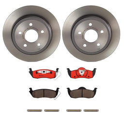 Brembo Brembo Disc Brake Pad and Rotor Kits KT00852 Autofit