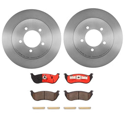 Brembo Brembo Disc Brake Pad and Rotor Kits KT00857 Autofit