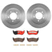 Brembo Brembo Disc Brake Pad and Rotor Kits KT00857 Autofit