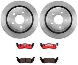 Brembo Brembo Disc Brake Pad and Rotor Kits KT00864 Autofit