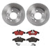 Brembo Brembo Disc Brake Pad and Rotor Kits KT00870 Autofit