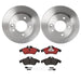 Brembo Brembo Disc Brake Pad and Rotor Kits KT00871 Autofit