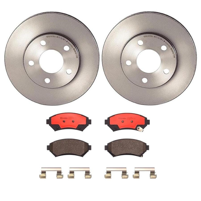 Brembo Brembo Disc Brake Pad and Rotor Kits KT00872 Autofit