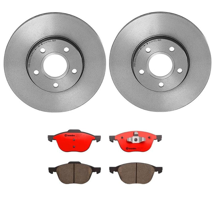 Brembo Brembo Disc Brake Pad and Rotor Kits KT00875 Autofit