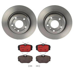 Brembo Brembo Disc Brake Pad and Rotor Kits KT00877 Autofit