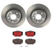 Brembo Brembo Disc Brake Pad and Rotor Kits KT00877 Autofit