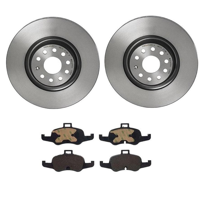Brembo Brembo Disc Brake Pad and Rotor Kits KT00878 Autofit