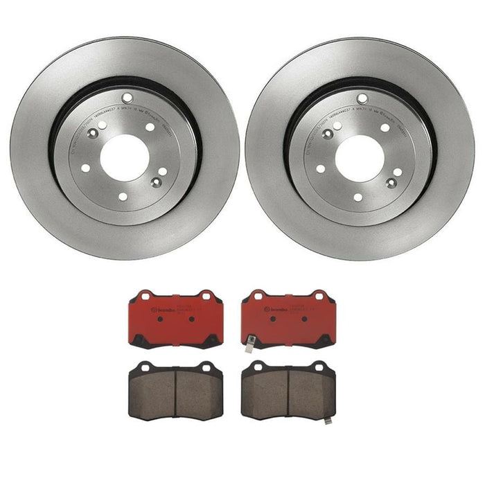 Brembo Brembo Disc Brake Pad and Rotor Kits KT00885 Autofit