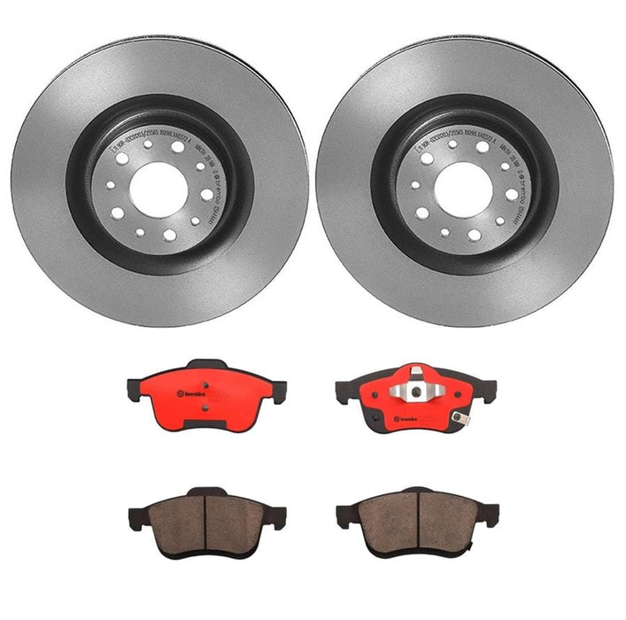 Brembo Brembo Disc Brake Pad and Rotor Kits KT00887 Autofit