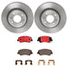 Brembo Brembo Disc Brake Pad and Rotor Kits KT00890 Autofit