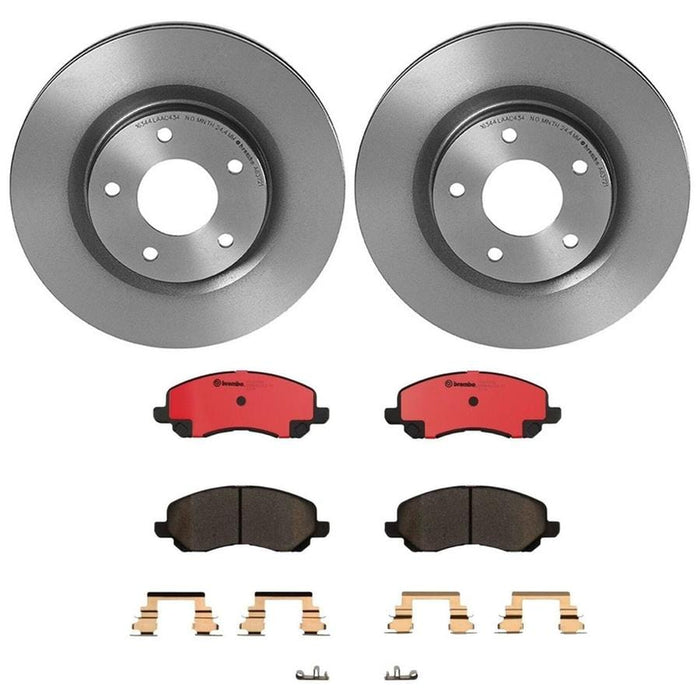 Brembo Brembo Disc Brake Pad and Rotor Kits KT00892 Autofit