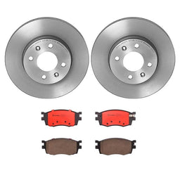 Brembo Brembo Disc Brake Pad and Rotor Kits KT00893 Autofit