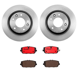 Brembo Brembo Disc Brake Pad and Rotor Kits KT00895 Autofit