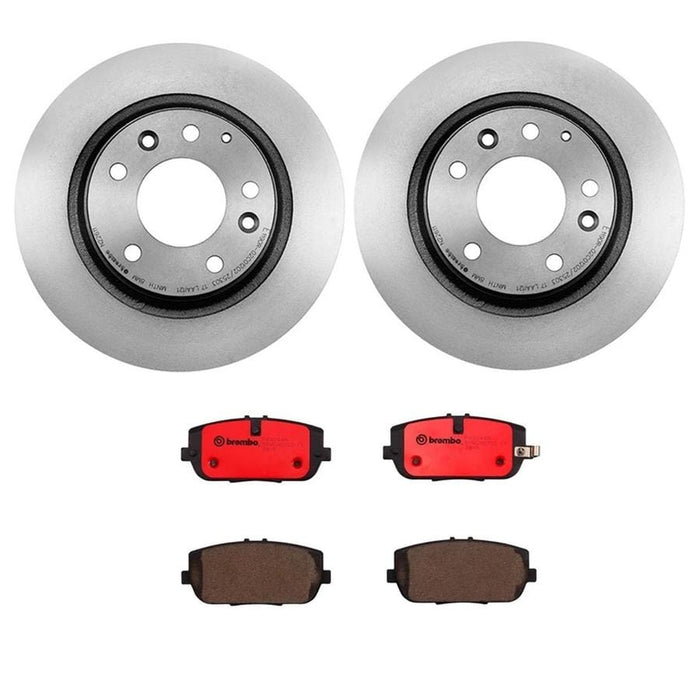 Brembo Brembo Disc Brake Pad and Rotor Kits KT00895 Autofit