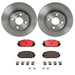 Brembo Brembo Disc Brake Pad and Rotor Kits KT00896 Autofit