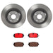 Brembo Brembo Disc Brake Pad and Rotor Kits KT00905 Autofit