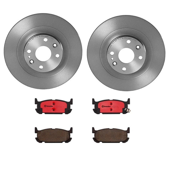 Brembo Brembo Disc Brake Pad and Rotor Kits KT00906 Autofit