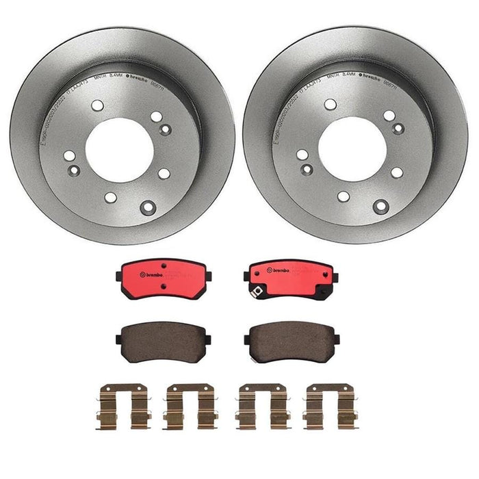 Brembo Brembo Disc Brake Pad and Rotor Kits KT00907 Autofit